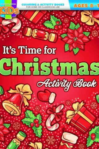 9781684341627 Its Time For Christmas Activity Book Ages 8-10
