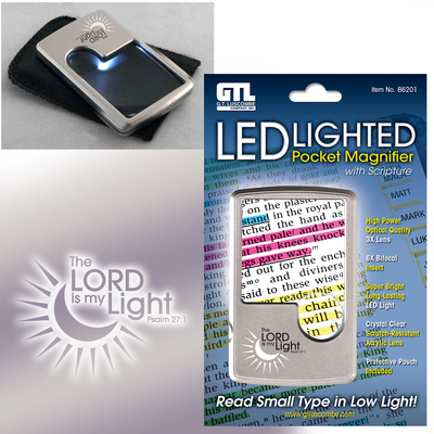 634989862016 LED Lighted Pocket Magnifier
