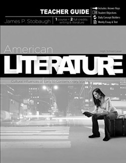 9780890516720 American Literature Teacher Guide