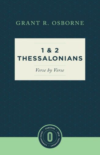 9781683590774 1 And 2 Thessalonians Verse By Verse