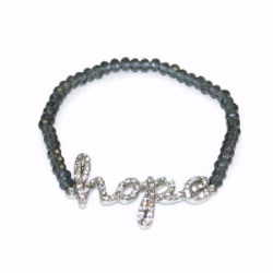 759830226141 Hope Glass Bead Stretch (Bracelet/Wristband)