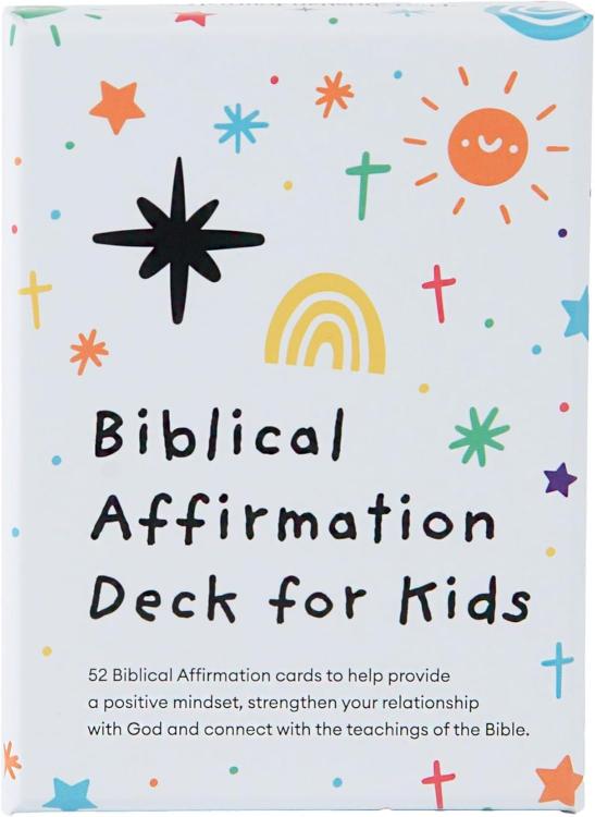0634855219753 Biblical Affirmation Deck For Kids