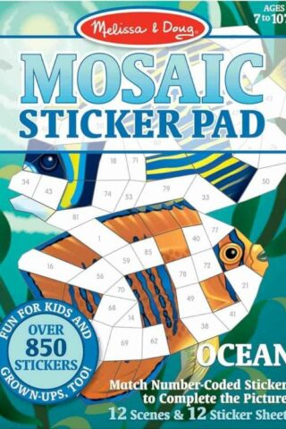 0000772301619 Mosaic Sticker Pad Ocean