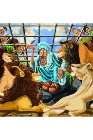 000772044967 Daniel And The Lions Den Floor (Puzzle)