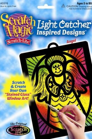 000772058919 Scratch Magic Light Catchers Angel