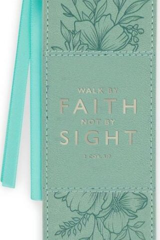 1220000720138 Faith Floral Faux Leather 2 Corinthians 5:7