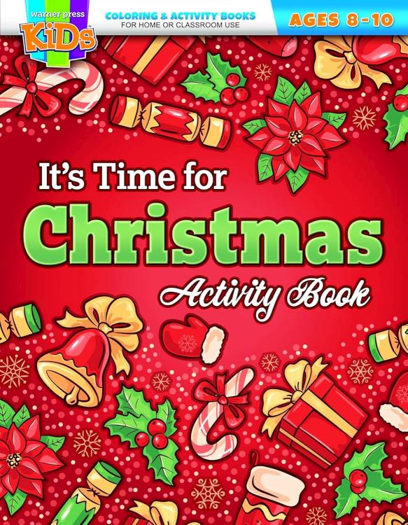 9781684341627 Its Time For Christmas Activity Book Ages 8-10