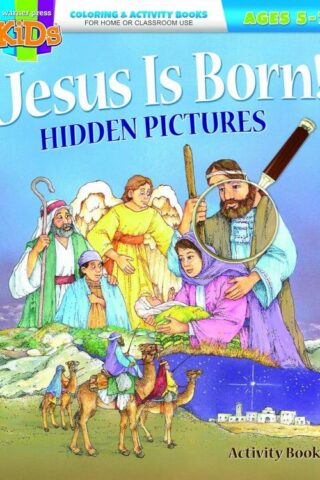 9781684342495 Jesus Is Born Hidden Pictures Activity Book